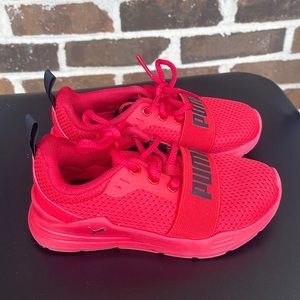 Red Puma Sneakers